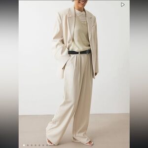 NA-KD High Waist Suit Pant